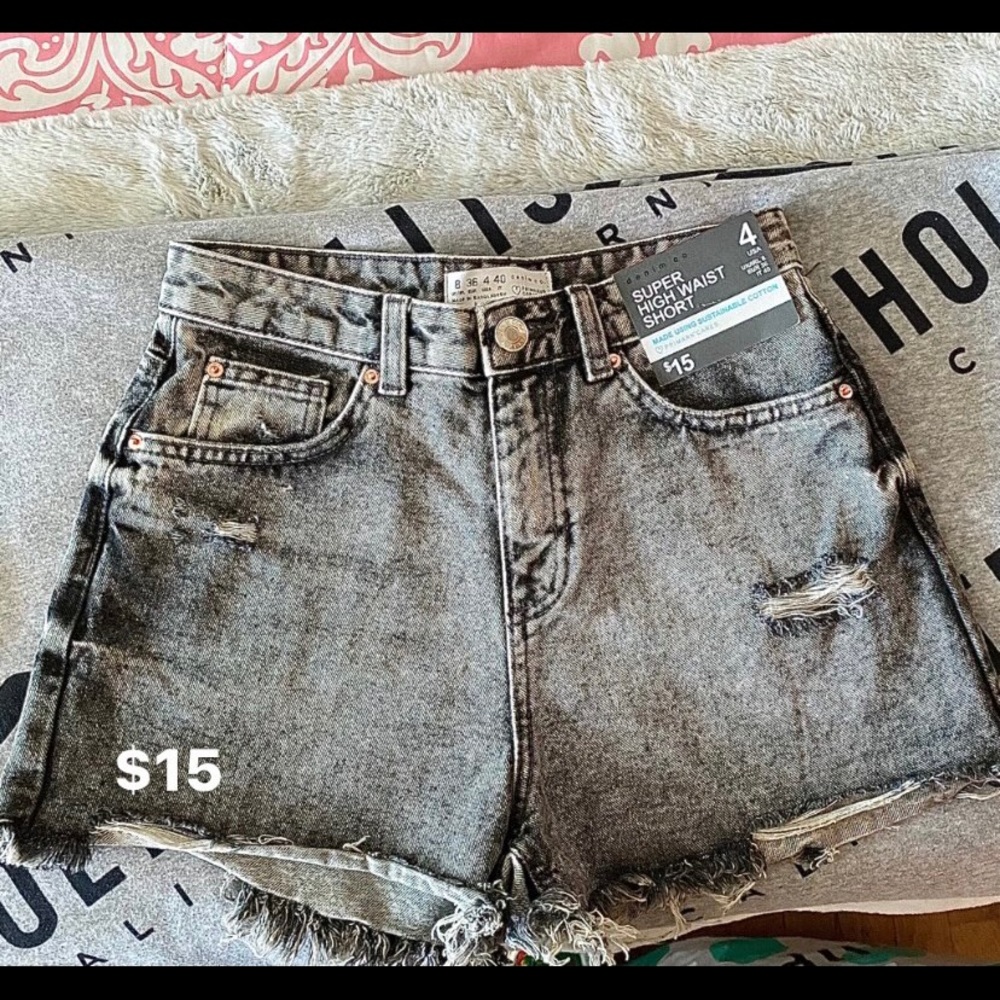 Primark high waisted shorts size 8